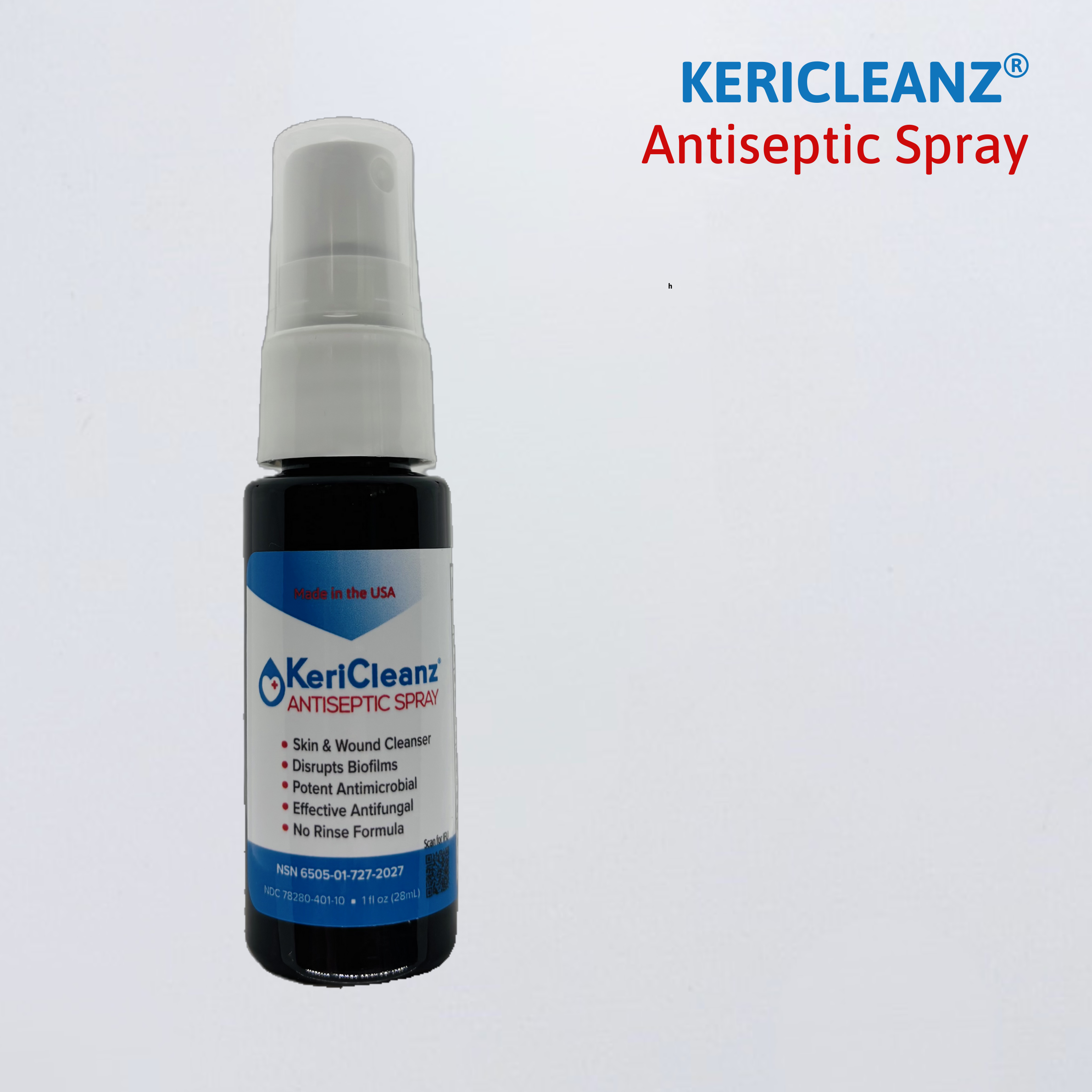 KeriCleanz Antiseptic Wound Cleaner